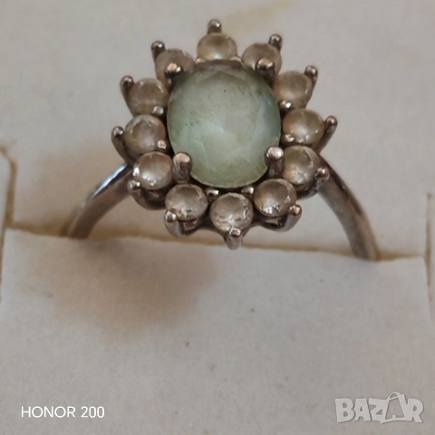 Сребърно пръстенче. , снимка 2 - Пръстени - 53582249