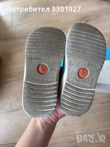 Детски сандали Biomechanics, размер 24, снимка 3 - Детски сандали и чехли - 53628608