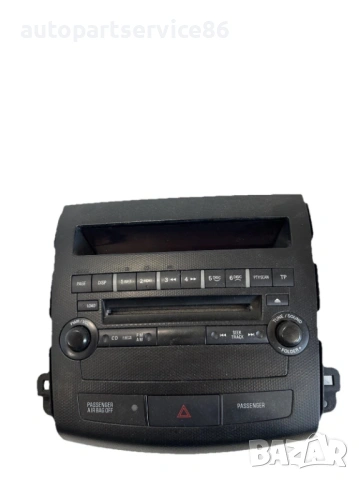 Радио CD плейър черен за ляв волан за Peugeot 4007 2.2 HDI (2009) 8002A538XA