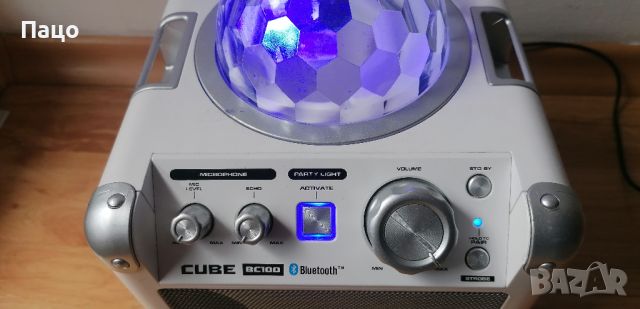 Bluetooth Karaoke System//iDance Sing Cube BC100, снимка 4 - Аудиосистеми - 45394981