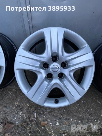 Оригинални стоманени джанти за Opel Insignia 17”, снимка 4 - Гуми и джанти - 52682200