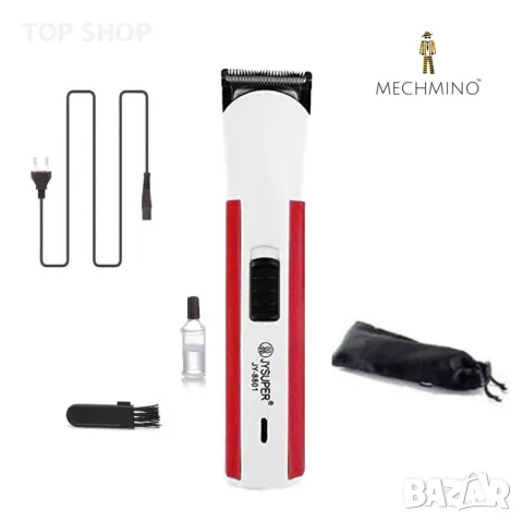 Машинка за подстригване акумулаторна- JY SUPER Hair Trimmer Model No.8801, снимка 6 - Тримери - 48804971