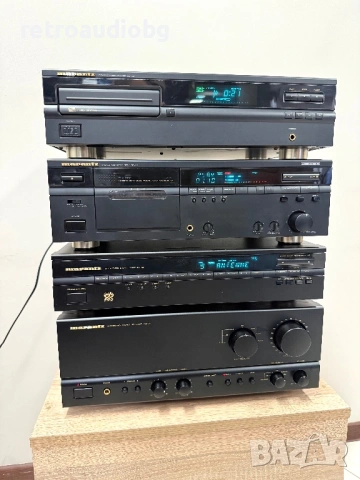 🔈Винтидж аудио система - сет MARANTZ - усилвател, триглав дек, CD плеър и тунер🔈, снимка 2 - Аудиосистеми - 53418698