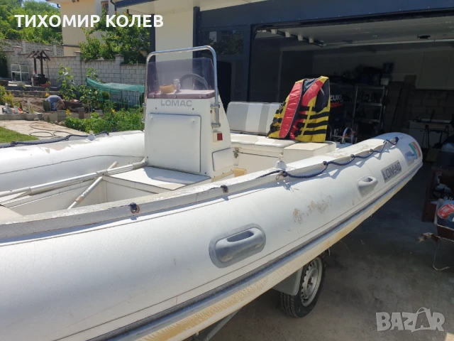 НАДУВАЕМА ЛОДКА RIB LOMAC 520, снимка 4 - Воден транспорт - 51181144