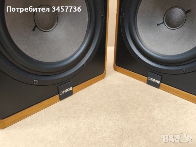 Немски Тонколони Canton Quinto 520 Винтидж Трилентови, снимка 3 - Тонколони - 52390914