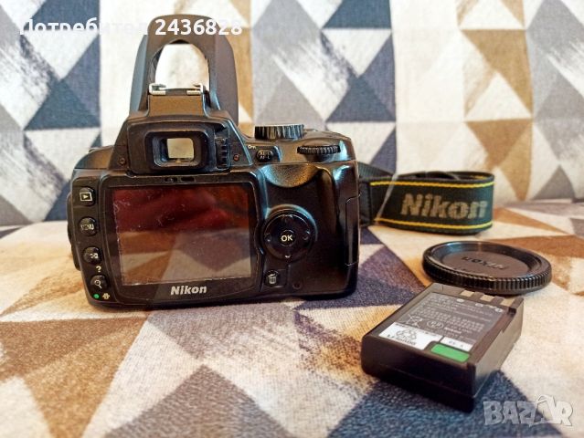 Nikon D60/тяло/, снимка 2 - Фотоапарати - 45505568