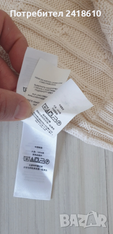 POLO Ralph Lauren Cable Pima Cotton  V - Neck Size S НОВО! ОРИГИНАЛ! Дамски Пуловер!, снимка 5 - Блузи с дълъг ръкав и пуловери - 52169978