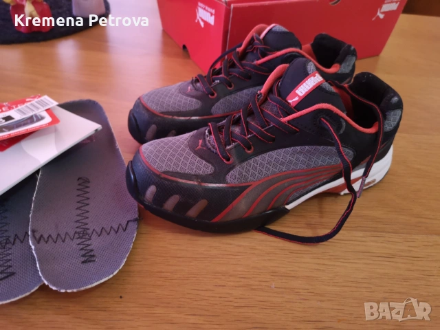 Дамски спортни маратонки на PUMA - SAFETY SHOES с алуминиево бомбе., снимка 8 - Маратонки - 53174449