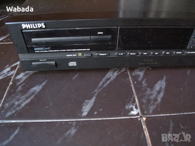 Рядко намиращ се плейър Philips CD630 CD-630 TDA1541A в оригинално състояние (1989), снимка 6 - Декове - 47511893