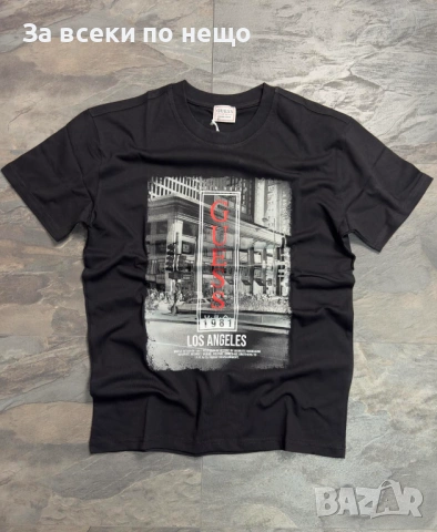 Guess Мъжка Тениска👕Мъжка Блуза С Къс Ръкав - Различни Модели Код NGHSP8, снимка 2 - Тениски - 53690236
