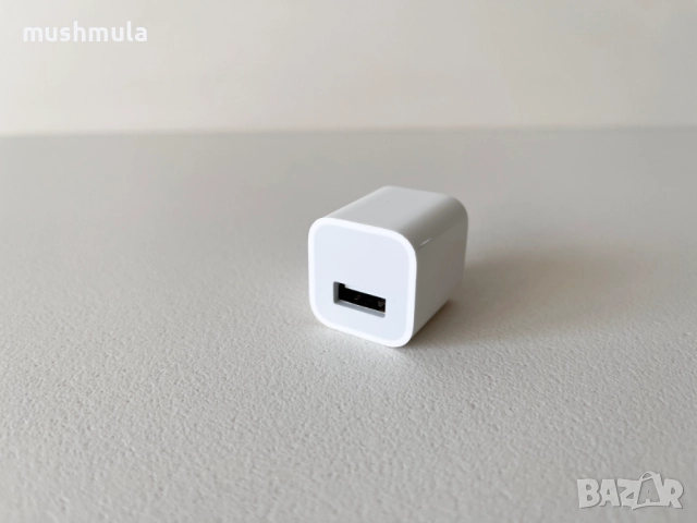 US стандарт зарядно с кабел Apple - отлично състояние, снимка 3 - Оригинални зарядни - 52868655