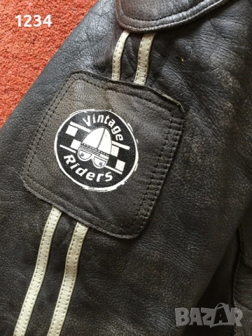 Mото яке LEWIS размер L/XL естествена кожа мъжко , снимка 2 - Якета - 52515945