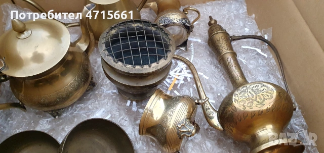 Антикварни месингови съдове и предмети с ювелирна и декоративна стойност , снимка 3 - Други ценни предмети - 54201086