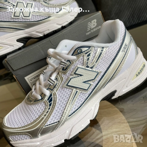 Нови оригинални маратонки New Balance NB 740 – сребрист цвят, снимка 2 - Маратонки - 54234152