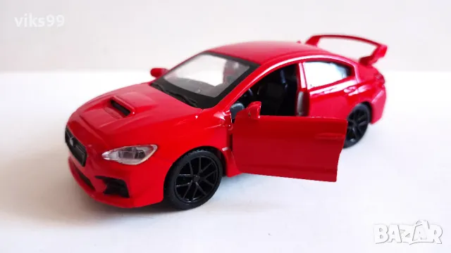 Subaru WRX STI 2017 Maisto - 1:40, снимка 2 - Колекции - 48444046