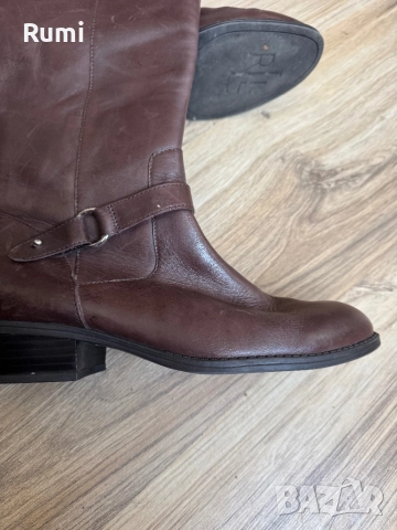 Дамски бутикови ботуши естествена кожа  Ralph Lauren! 38,5 н, снимка 5 - Дамски ботуши - 52306523