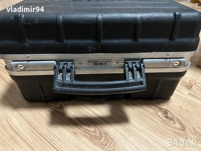 Wurth електричарски куфар Made in Germany, снимка 11 - Куфари с инструменти - 52665402