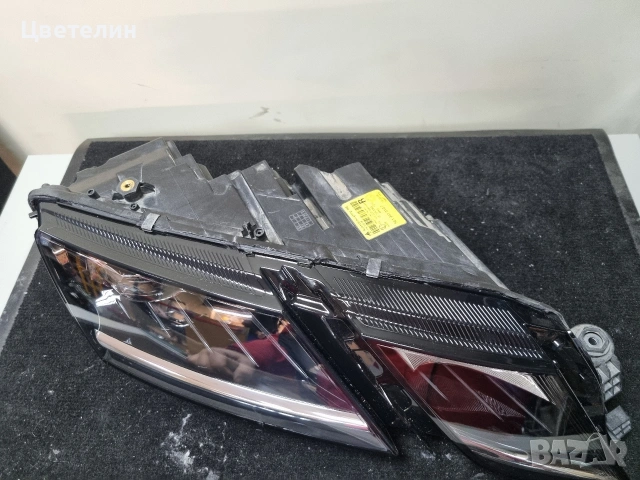 Десен фар Skoda Octavia LED desen far шкода Октавия лед, снимка 5 - Части - 53212604