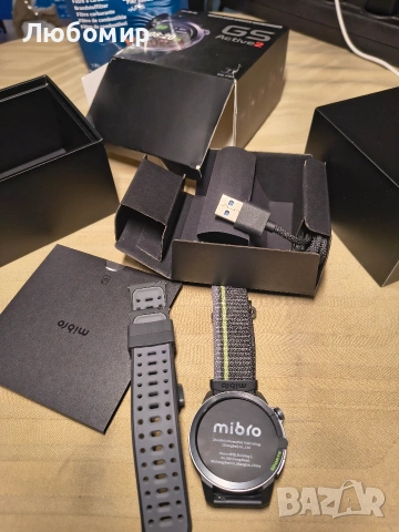 Mibro GS Active2 – AMOLED 1.32-инчов GPS часовник за бягане, лек, с тренировъчни функции, GPS , снимка 3 - Смарт часовници - 53882709