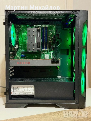 Геймърски компютър i5-8400, RX5700, 32GB, снимка 2 - Геймърски - 53582787