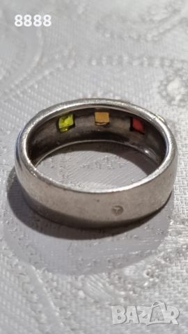 Сребърен пръстен 6,66 грама , снимка 3 - Пръстени - 45306599