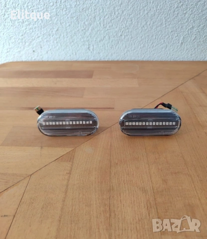 🚗 Динамични LED мигачи за огледала – VW / SEAT / Skoda / Ford