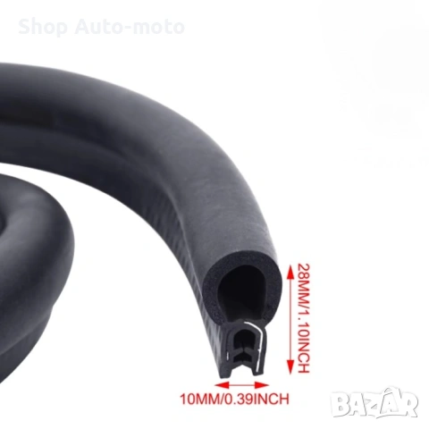 Гумено уплътнение за врати-за МПС, снимка 2 - Аксесоари и консумативи - 54244169