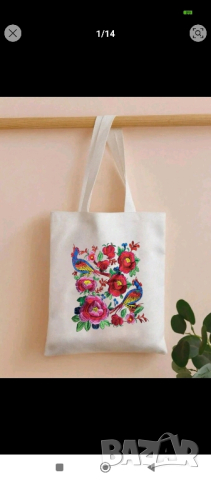Текстилни чанти за рамо, снимка 2 - Чанти - 44972566