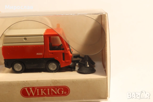 WIKING H0 1/87 КОМУНАЛНИ ДЕЙНОСТИ МОДЕЛ КОЛИЧКА ИГРАЧКА, снимка 4 - Колекции - 53431888