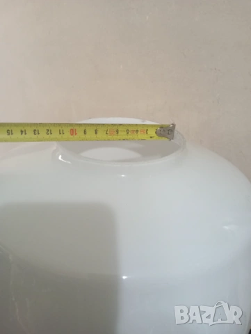 Стъклен абажур за пилилей, снимка 5 - Полилеи - 53833116