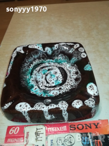 ПЕПЕЛНИК-ГОЛЯМ КЕРАМИКА 0111252021, снимка 10 - Антикварни и старинни предмети - 52258436