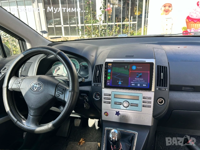 9" Мултимедия Toyota Corolla Verso 04-09 Тойота Корола Версо Android 15 Навигация, снимка 2 - Аксесоари и консумативи - 46344661