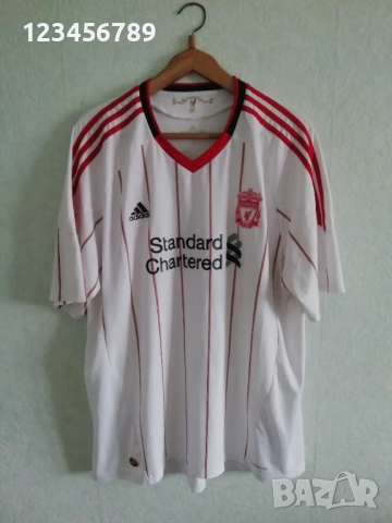 Liverpool Gerrard Adidas 3XL оригинална тениска фланелка екип Ливърпул Джерард , снимка 2 - Тениски - 53663453
