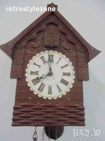 № 8473 Стар руски стенен часовник МАЯК  , снимка 2 - Антикварни и старинни предмети - 53276937