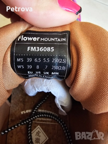 Продавам маратонкк Flower Mountain, снимка 6 - Дамски ежедневни обувки - 52114919