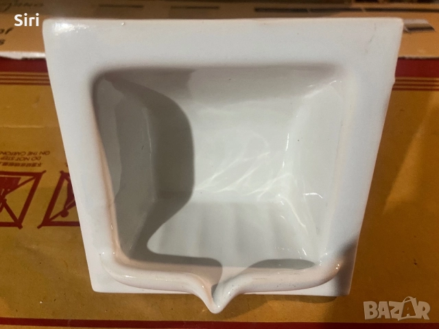 Ретро керамична сапунерка, снимка 2 - Антикварни и старинни предмети - 52797417