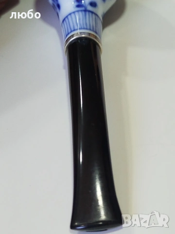 Колекционерска ЛУЛА Със Сребърен Пръстен , снимка 12 - Лули - 53824169