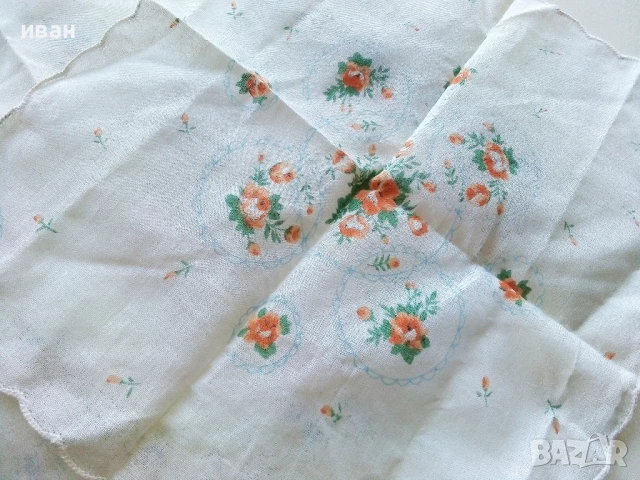 Стари,неупотребявани носни кърпи 3, снимка 2 - Колекции - 50682579