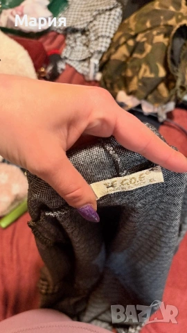 Модерна жилетка-палто с качулка в десен Пепит (Houndstooth) – Универсален размер, снимка 6 - Сака - 53729915