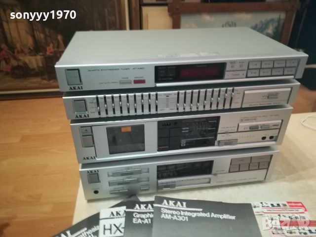 AKAI AMPLI+EQ+DECK+TUNER-JAPAN-SWISS 0907241244LNWC, снимка 5 - Ресийвъри, усилватели, смесителни пултове - 46522110