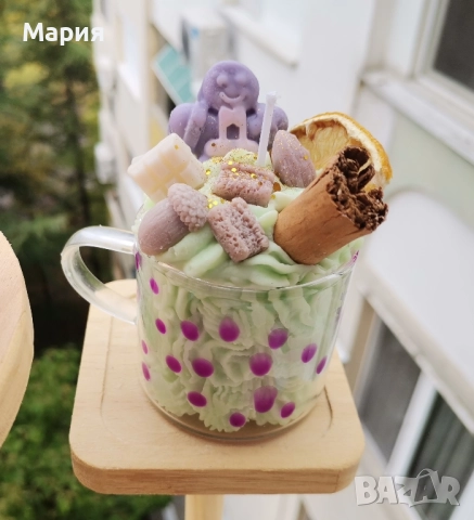 Коледни чаши Свещи , снимка 3 - Декорация за дома - 52248400