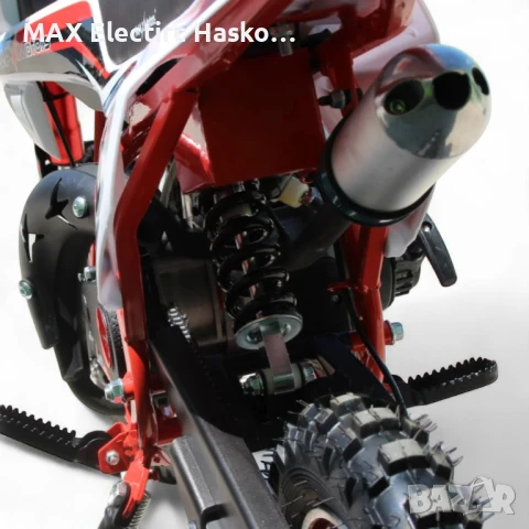 Детски Кросов Мотор MX Sport 50 кубика - Red, снимка 5 - Мотоциклети и мототехника - 51259951