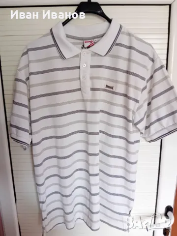 Оригинална фланелка с яка Lonsdale