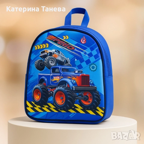 Детски ранички с любимите герои – готови за приключения, снимка 7 - Раници - 51529215