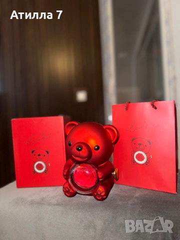 Луксозно Подаръчно Мече с Роза и Колие- Перфектният Романтичен Подарък, снимка 6 - Подаръци за жени - 52711935