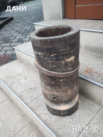 Изключително Стара дървена чутура, снимка 2 - Антикварни и старинни предмети - 54052071