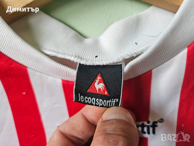 Le Coq Sportif Birmingham City F.C. футболна фланелка Jersey футбол soccer 1999 L/XL English League , снимка 6 - Футбол - 53418896