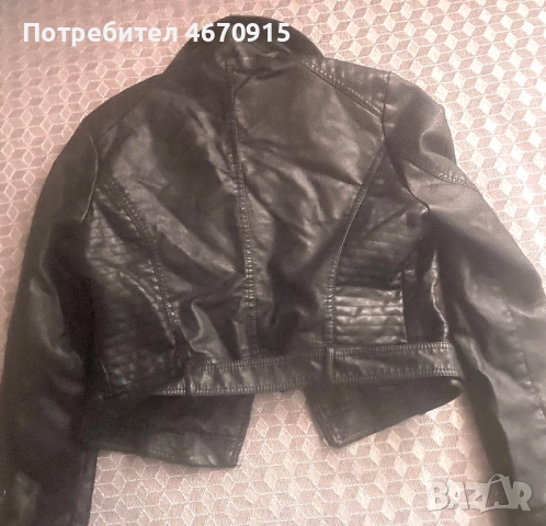 Кожено яке, снимка 3 - Якета - 52678997