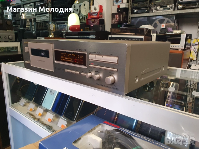 Касетен дек ONKYO TA-6211 В отлично техническо и визуално състояние., снимка 5 - Декове - 48205392