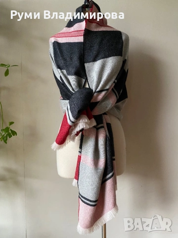 Шал от 100 % алпака/ baby alpaca - различни видове, снимка 15 - Шалове - 54163363